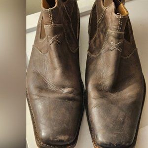 RUSH GORDON RUSH MEN’S ANKLE STRAP Leather BOOTS